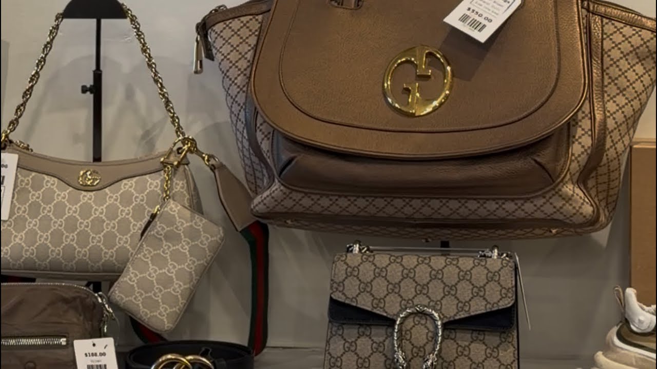 Designer handbags galore!