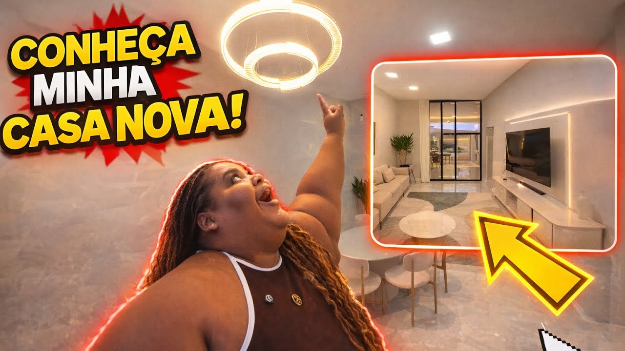 FINALMENTE O TOUR PELA CASA NOVA! 🏡