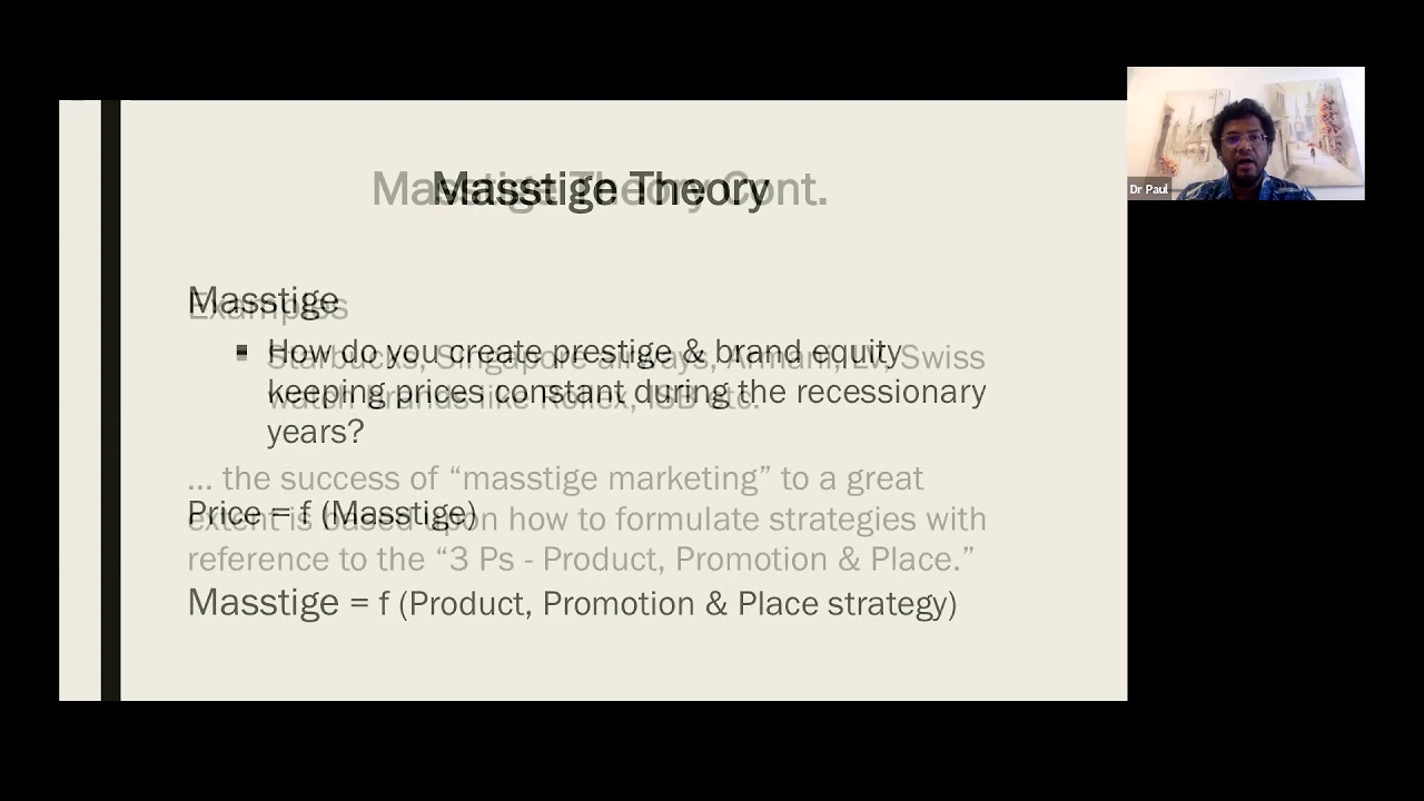Masstige Marketing : Managing Marketing in the Recessionary Times.