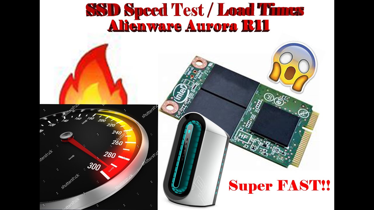 The FASTEST Alienware Aurora R11 ever (SSD/In-game Loads) *SUPER FAST*