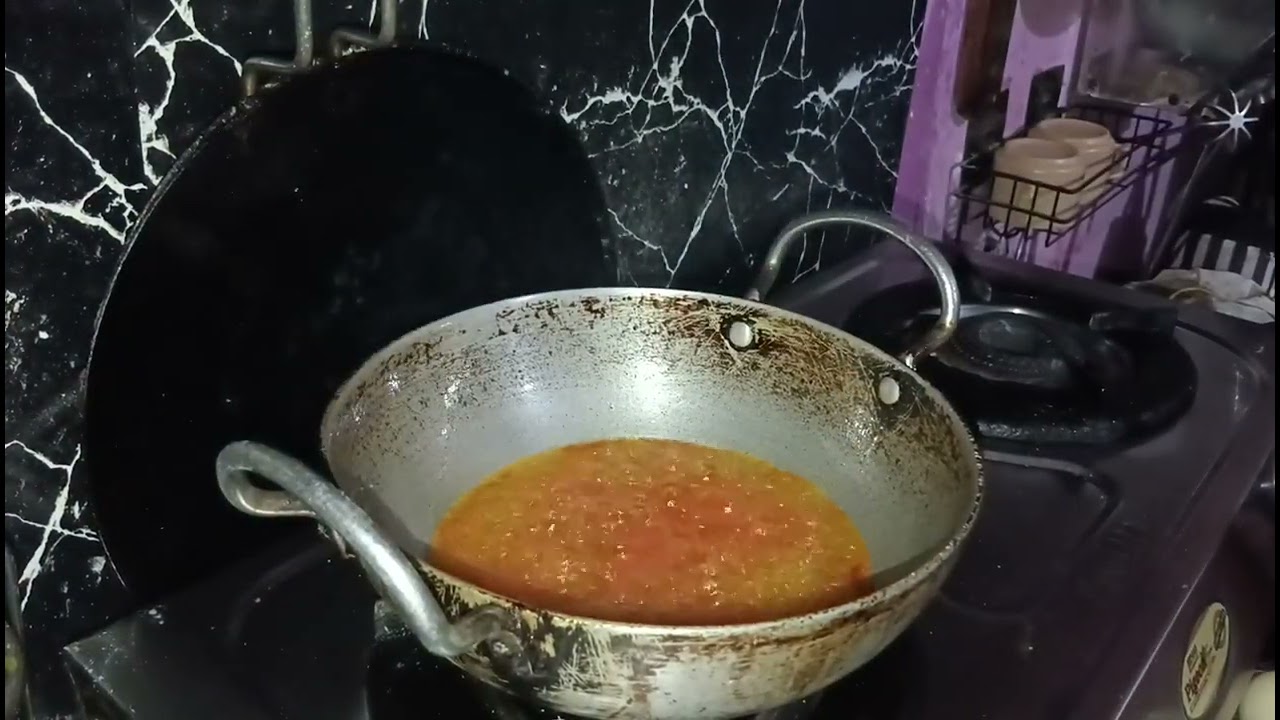Aaj dinner me banaya aanda khima😋😍@PoorvikaAmbure 