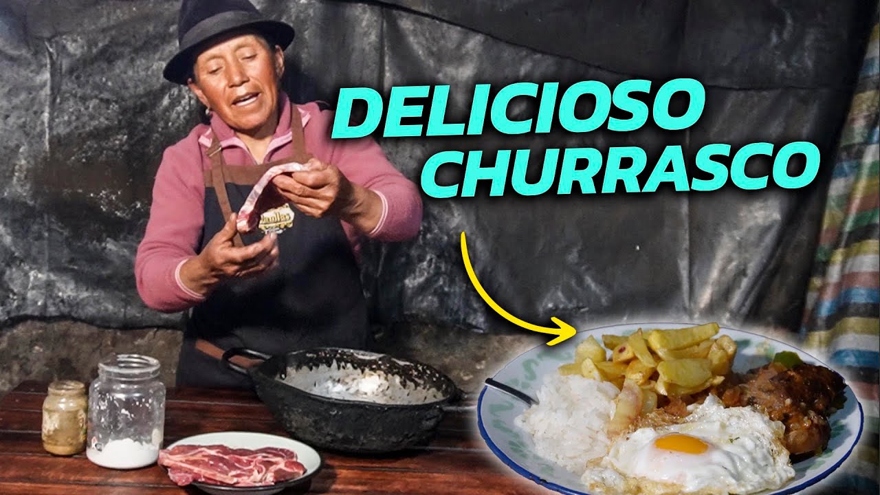 Rico CHURRASCO de CAMPO (Hecho a leña) | Doña Empera