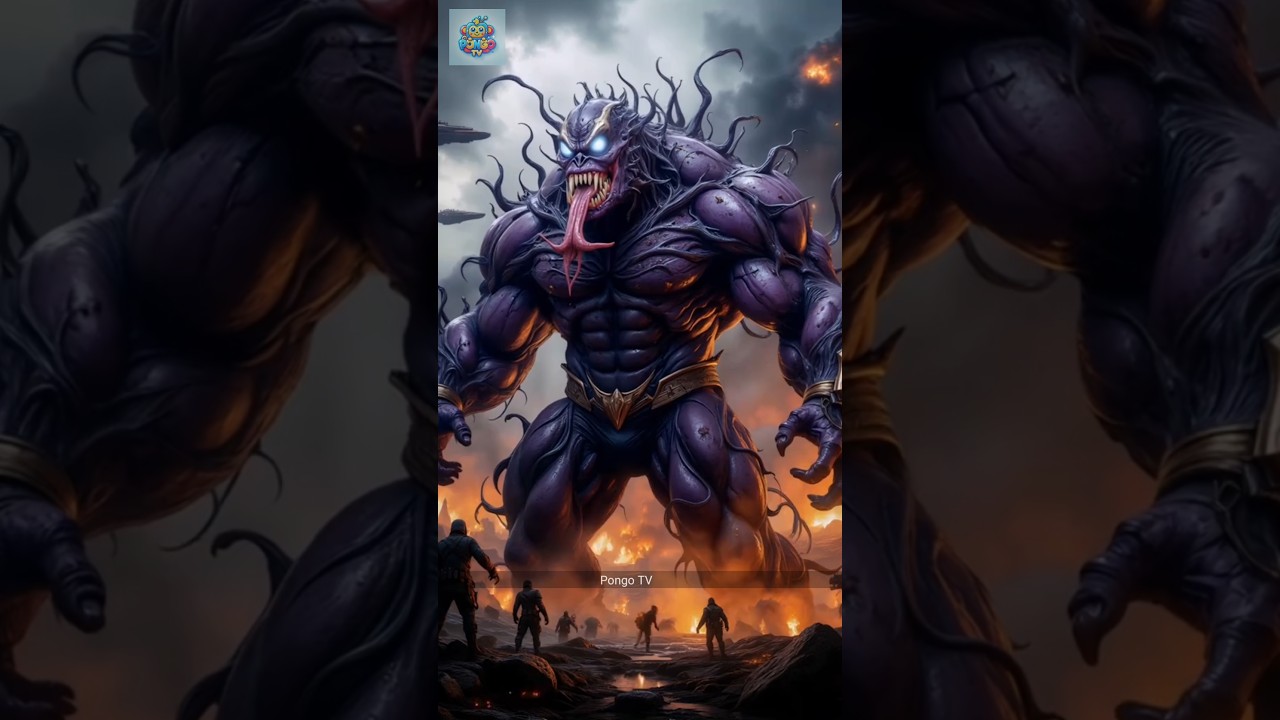 Venom vs Thanos AI Battle &ndash; A New Fusion Character is Born!#Venom #Thanos #AIFight #MarvelFusion
