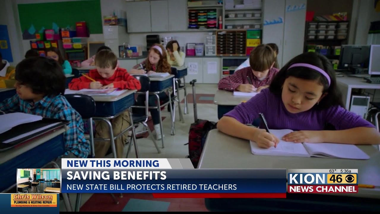 California signs bill to protect retired teachers benefits