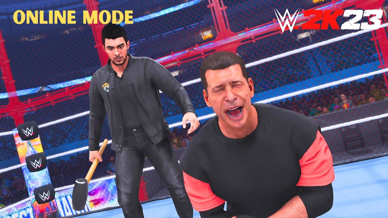 TONY KHAN vs VINCE MCMAHON: LOSER SELLS THEIR COMPANY  (WWE 2K23 Online)