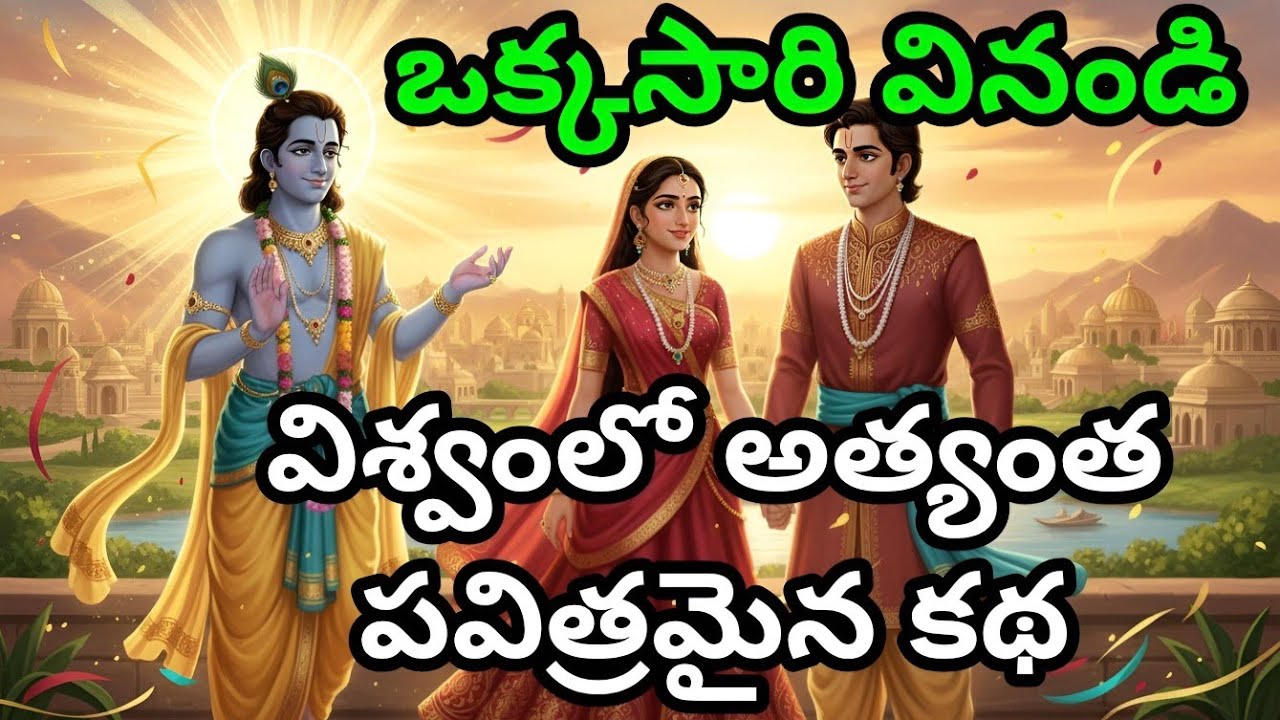 విశ్వంలో అత్యంత పవిత్రమైన కథ, ఒక్కసారి వినండి bhagavad gita telugu | telugu motivational story