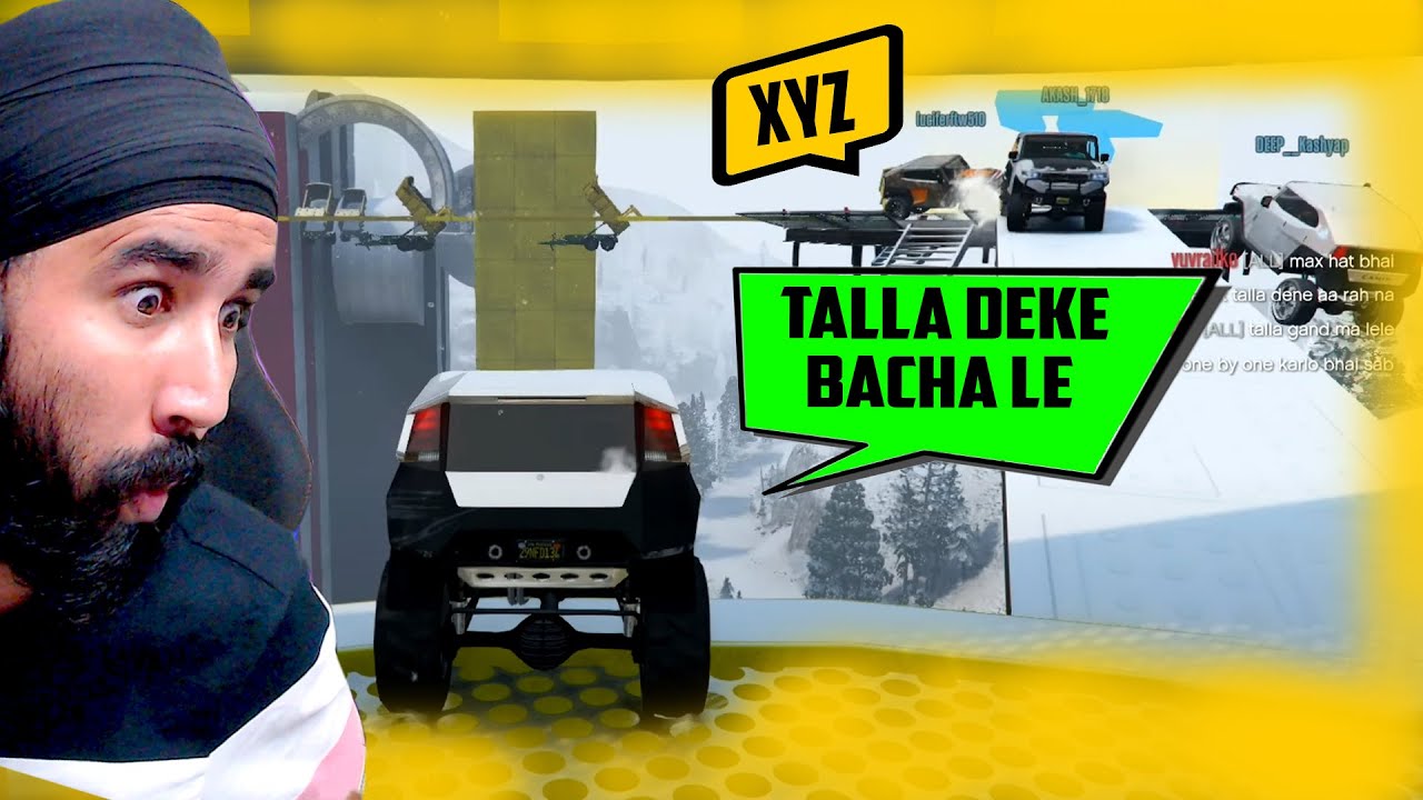 WHEN WE SAW SNOW AGAIN in GTA 5 RACES
