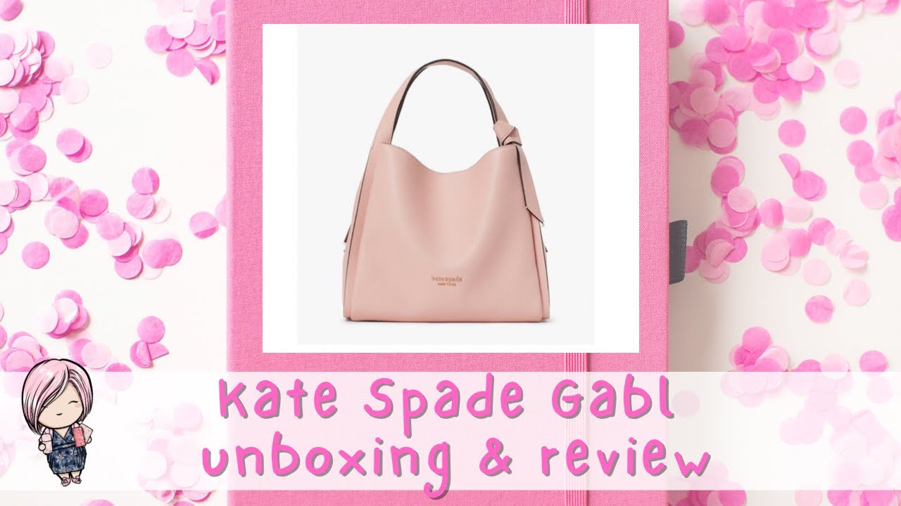 Kate Spade Gabl - Unboxing & What Fits Inside.