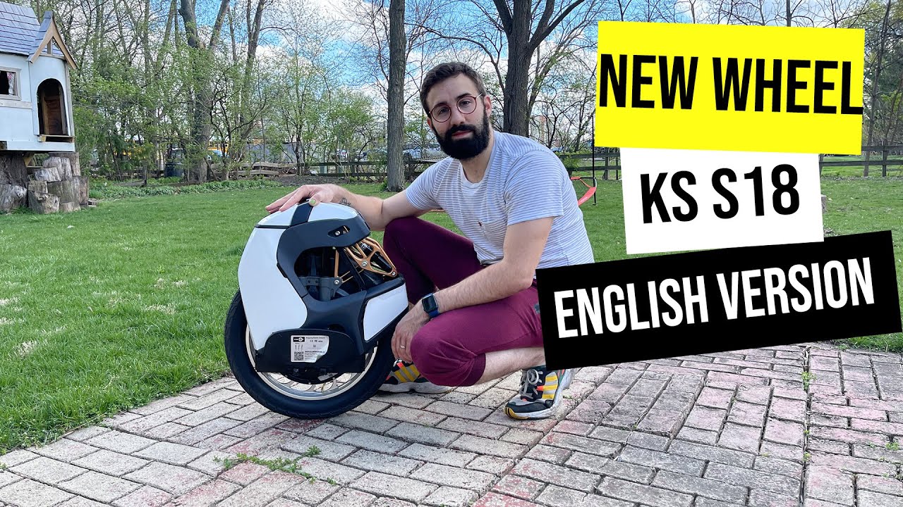 KingSong S18 - Introduction, First steps to start riding! HALF E-BIKE
