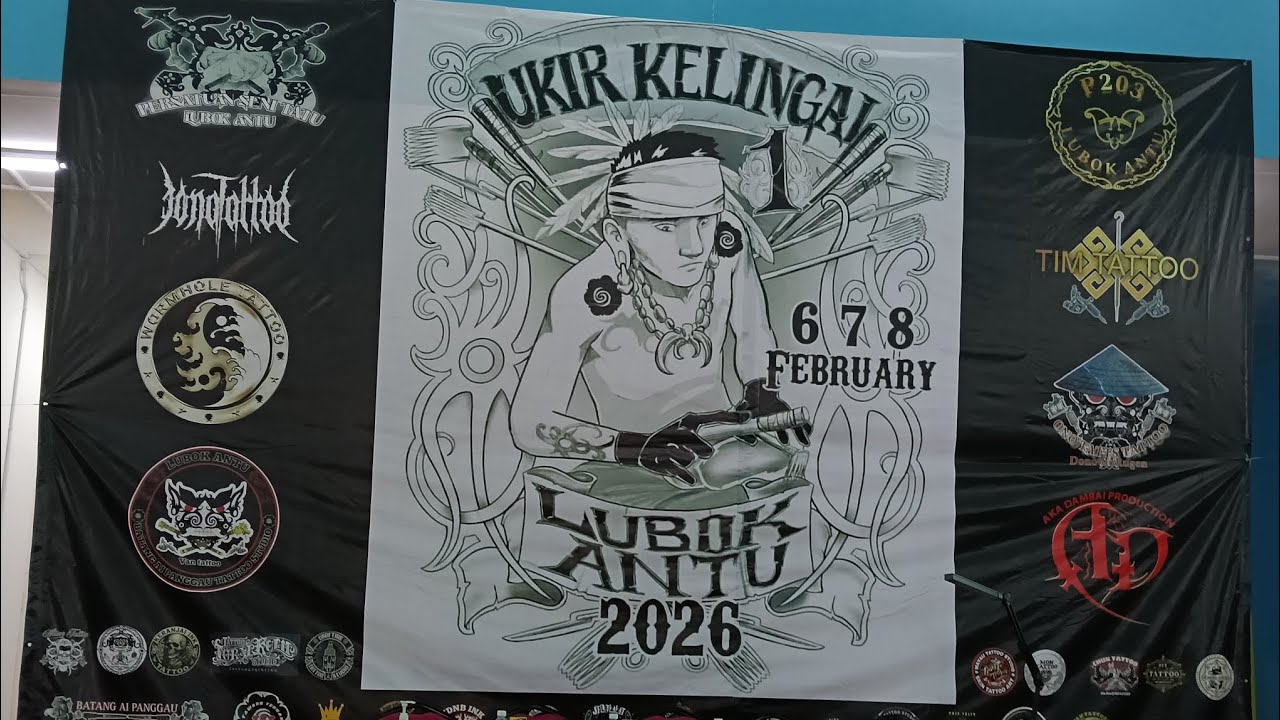 HARI PERTAMA,UKIR KELINGAI/TATTO/PANTANG DI DEWAN PEKAN ENGKILILI #ukaisenangkasenang 