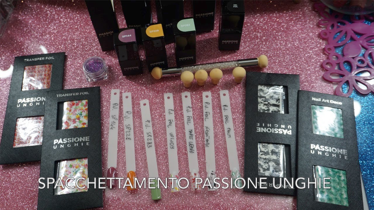 SPACCHETTAMENTO PASSIONE UNGHIE APPLICAZIONE FOIL #asmr 💅🔝❤️