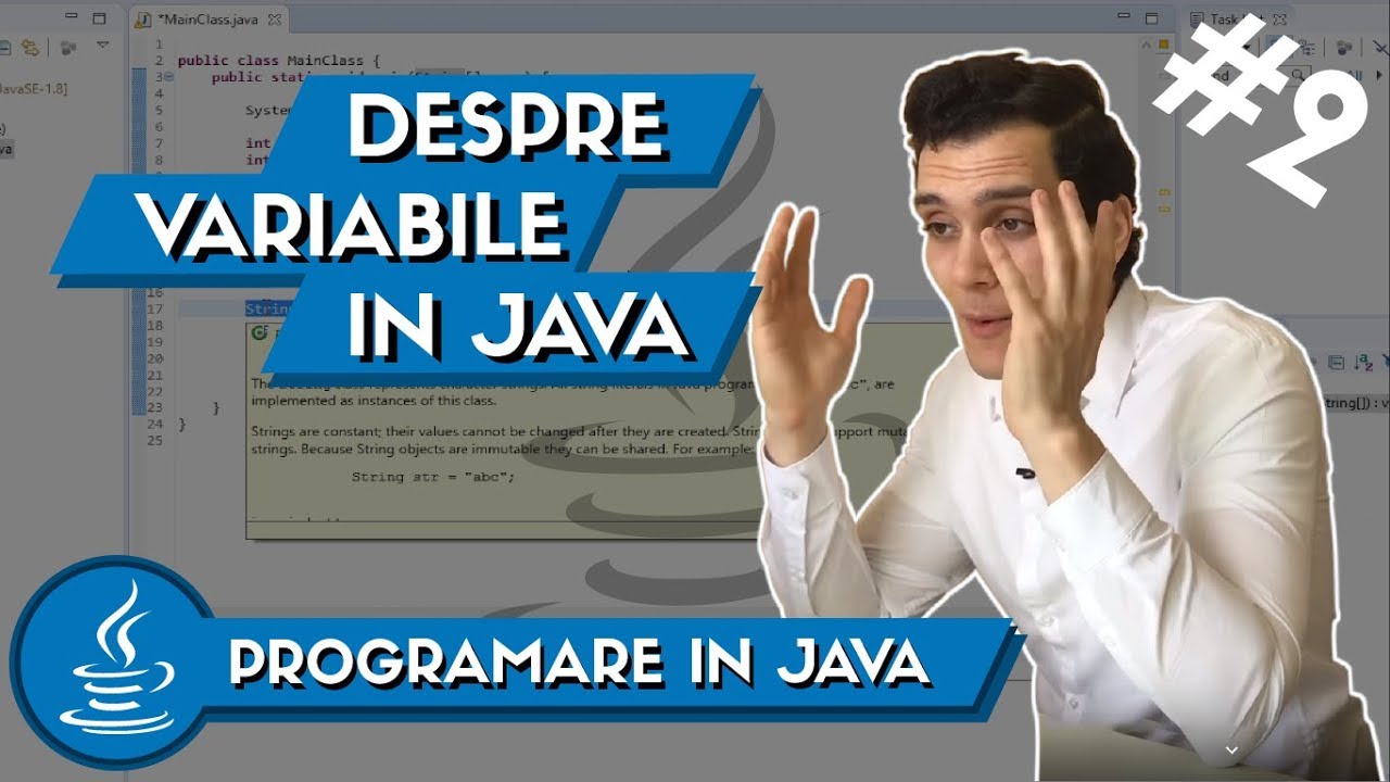 🚩 Cum sa-ti Creezi Variabile in JAVA ? | Programare in Java #2