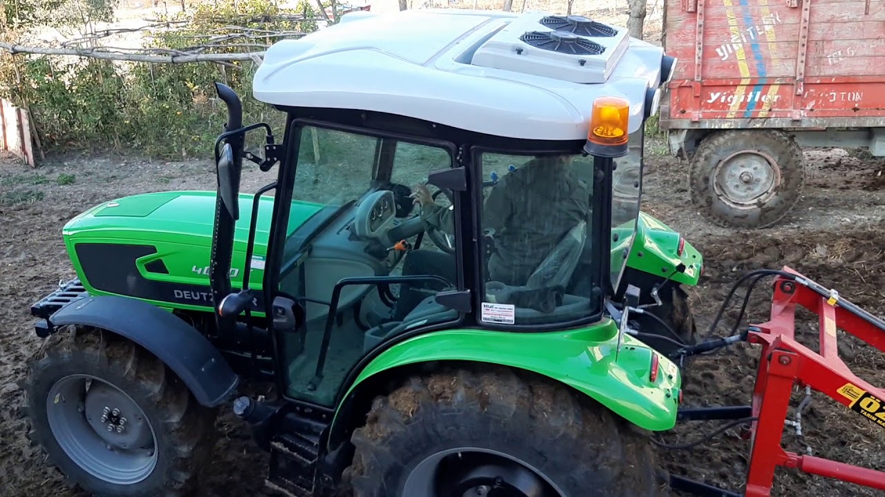 Deutz Fahr 4090E hayvan gübresi yükleme #deutzfahr #traktör #tarım