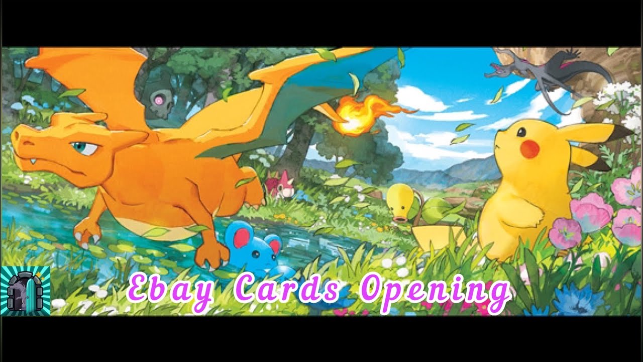 🎁ОТКРЫВАЕМ КАРТОЧКИ ПОКЕМОН ИЗ EBAY🎁💌EBAY POKEMON CARDS OPENING 💌CHARIZARD😱🐲
