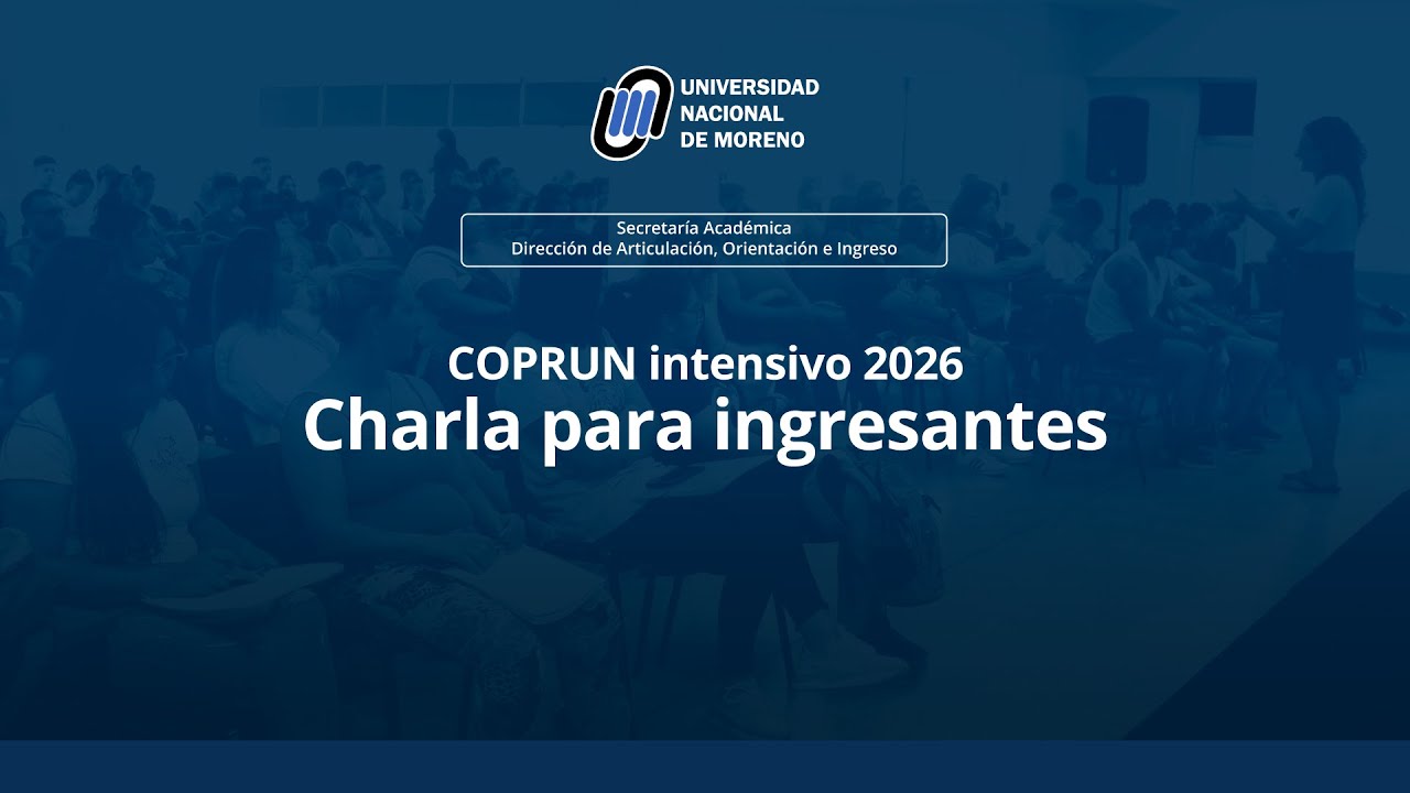 Charla informativa COPRUN 2026