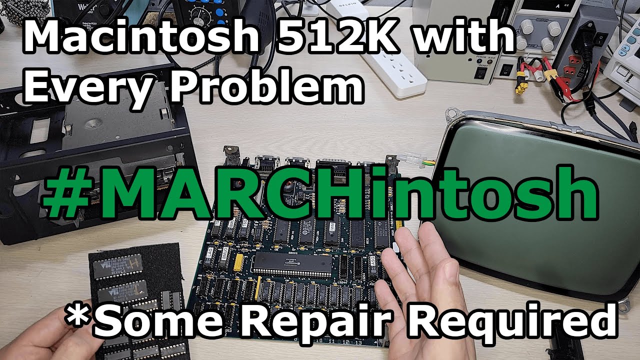 Macintosh 512K with Every Problem!