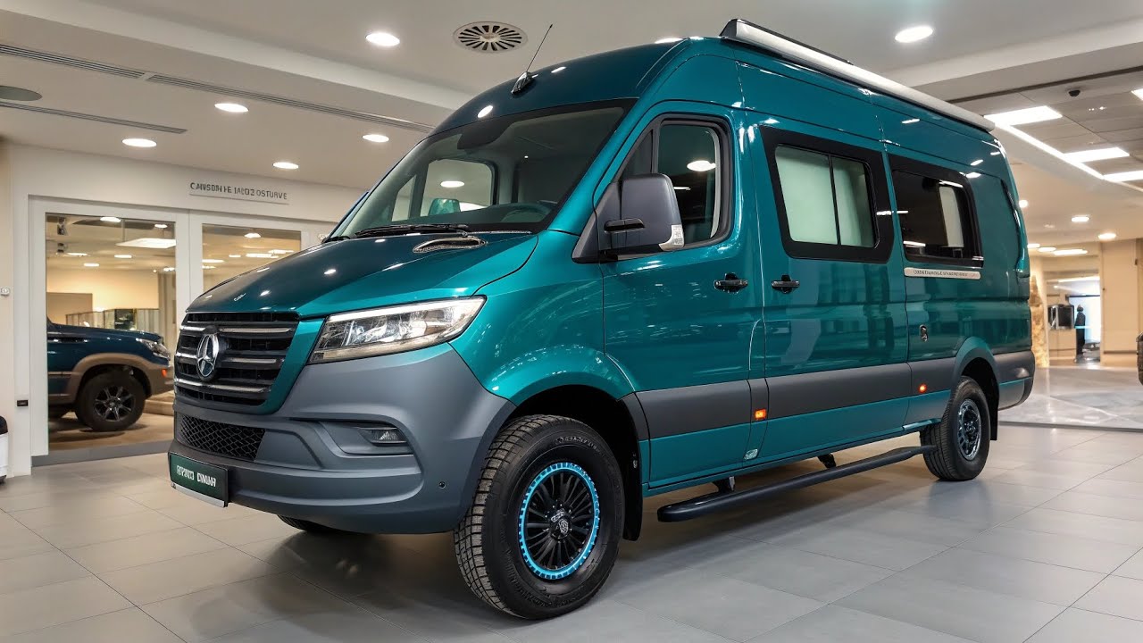 Outside Van Approach AWD 2026 – Роскошный кемпер для любых бездорожья.