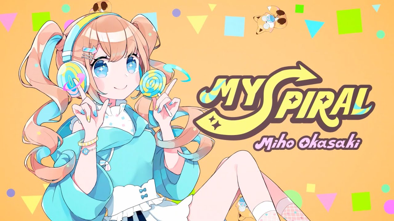 岡咲美保「MY SPIRAL」リリックビデオ【&LYRICTED #1】