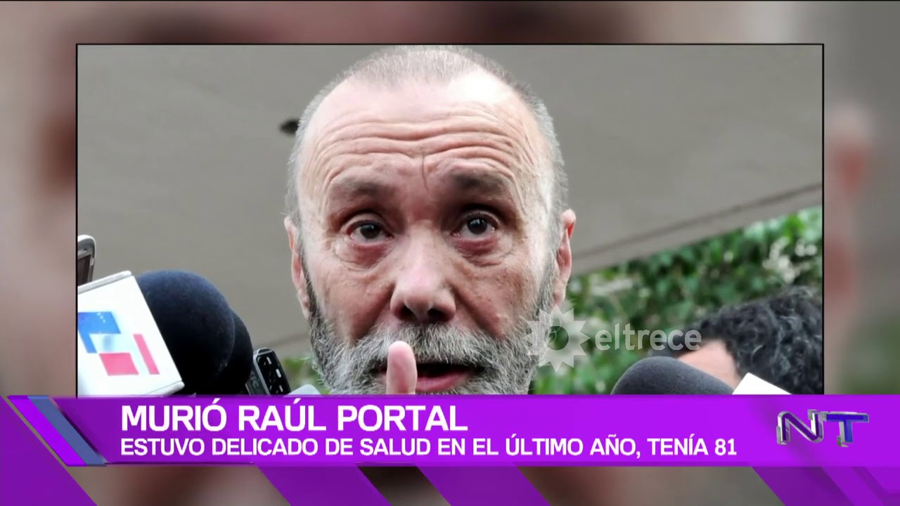 Murió Raul Portal a los 81 años, un innovador de los medios