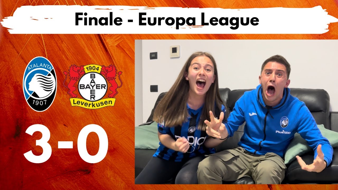 CAMPIONI D’EUROPA‼️⚡️live reaction⚡️Atalanta-Bayer Leverkusen #europaleague #lookman #atalanta