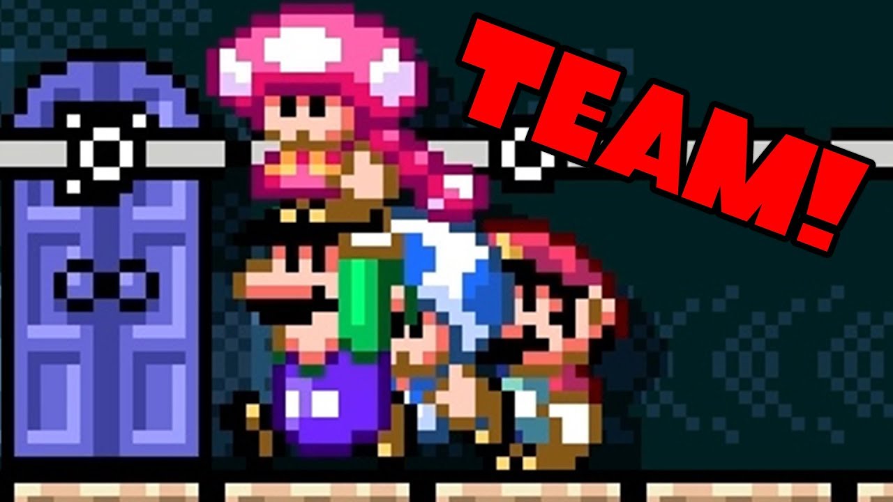 Super Mario Maker 2 Multiplayer Co-Op with Friends!