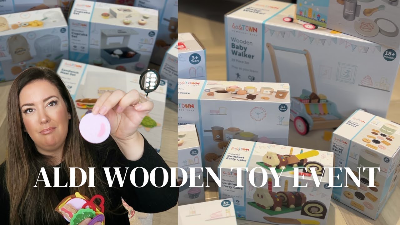 ALDI WOODEN TOY EVENT HAUL!