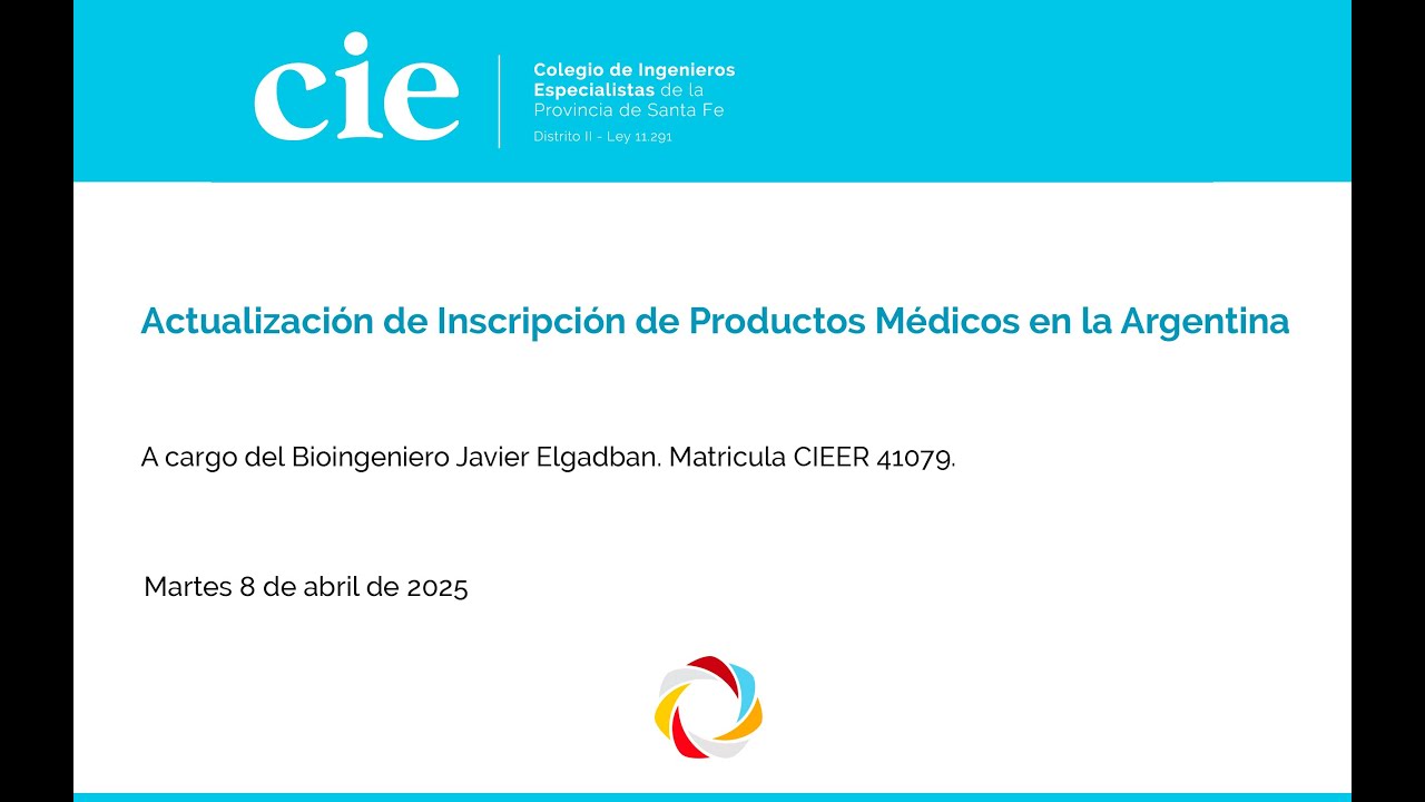 Actualización de Inscripción de Productos Médicos en la Argentina