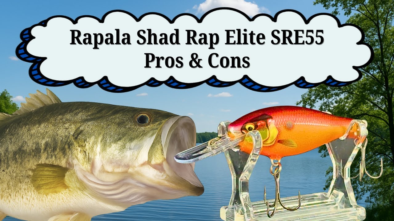 Rapala Shad Rap Elite SRE55 - Pros & Cons