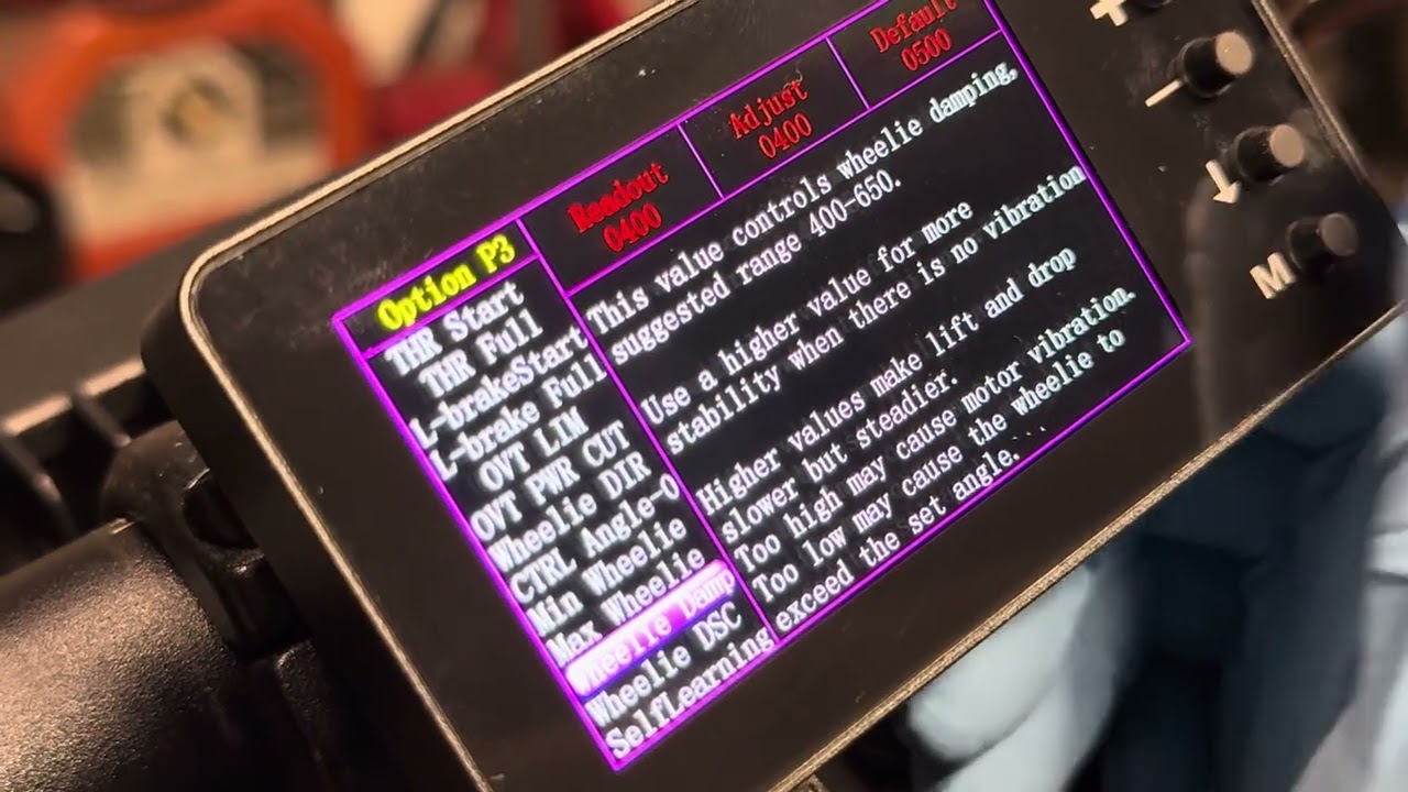 E-Ride Pro 2.0 - Moxin Tune Settings