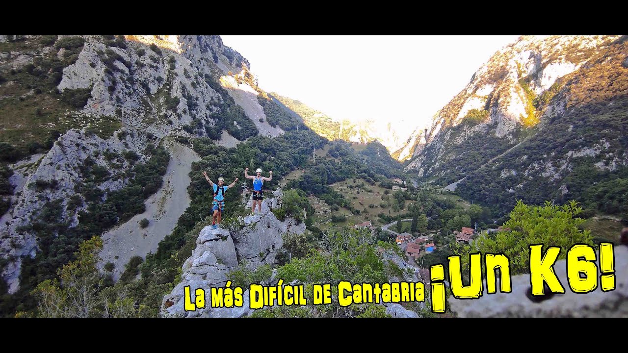 Vía Ferrata los Peñarruscos (K6) / Desfiladero de la Hermida.