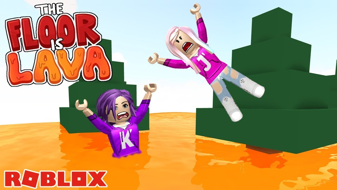 RISING LAVA! AVOID TOUCHING THE GROUND! / Roblox: The Floor is Lava 🌋