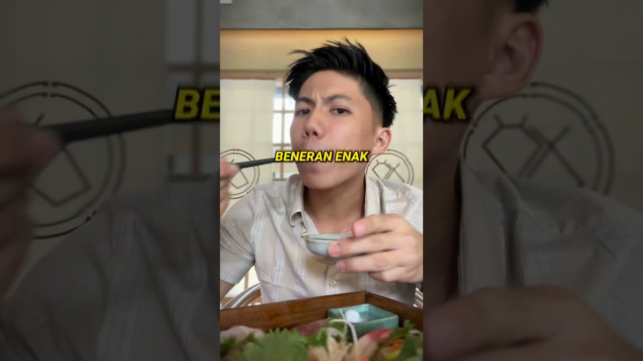 BORONG SUSHI RESTO VIRAL DI JAKSEL SAMPAI DISURUH BUAT SENDIRI‼️ #sushi #japaneseresto #trending