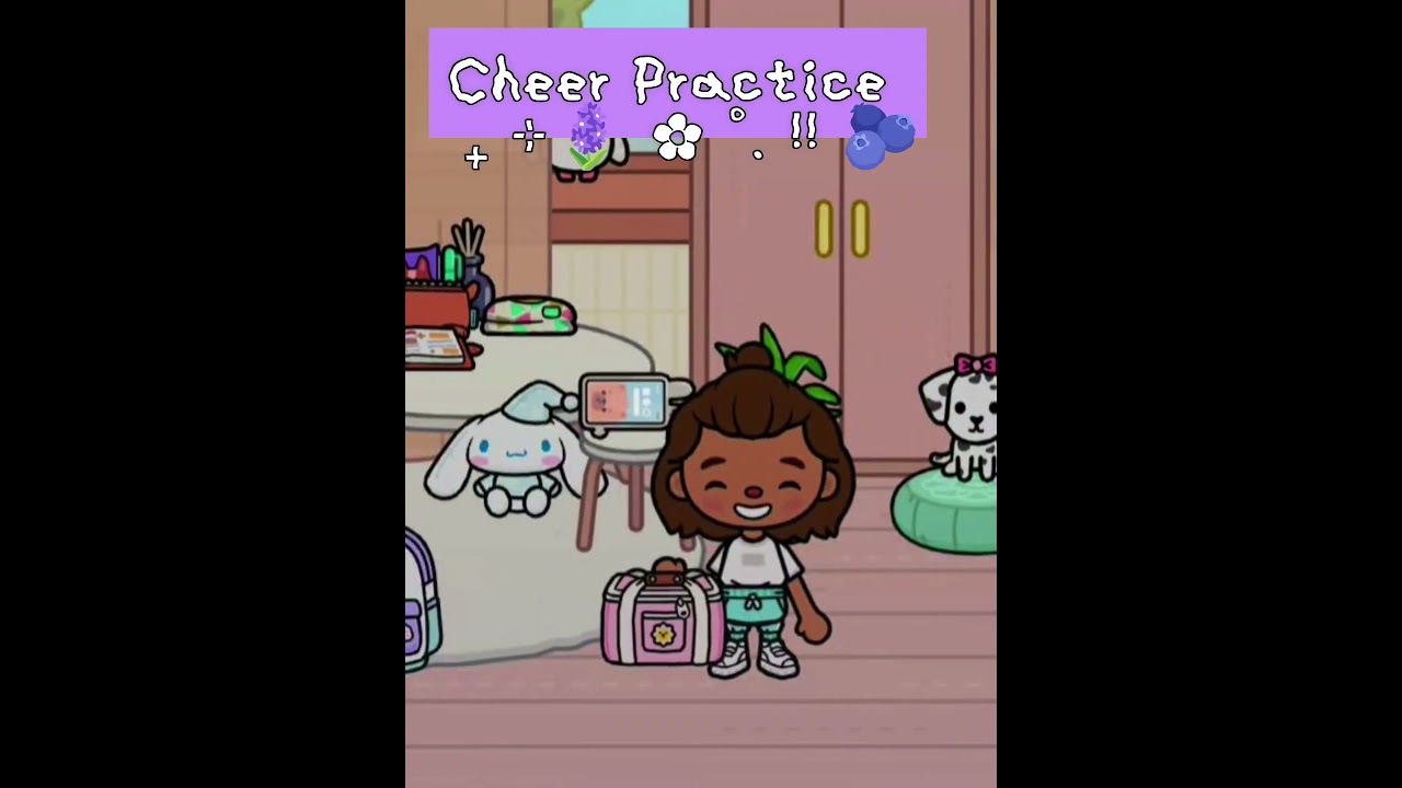 Cheer Practice ₊ ⊹🪻 ✿ ˚. ᵎᵎ 🫐