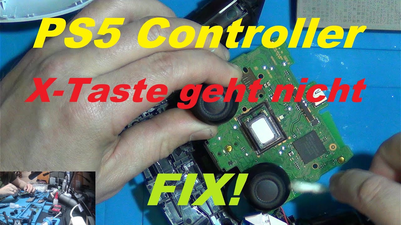 PS5 Controller X Taste funktioniert nicht FIX!