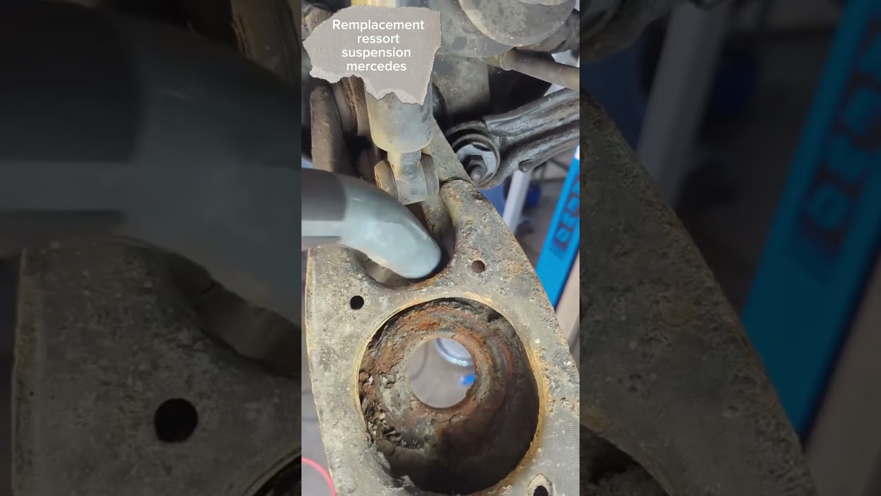 🔥Remplacement🔥ressort🔥suspension mercedes 🔥250, 190, w124🔥