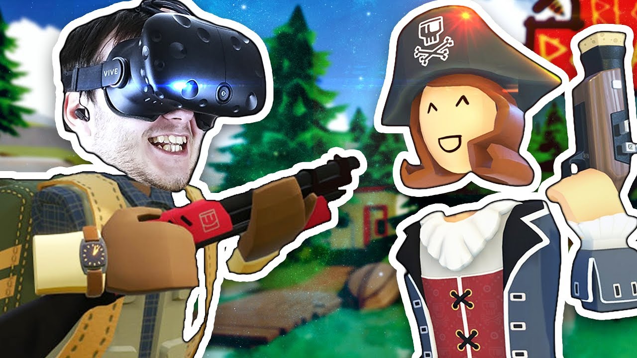 НОВЫЙ BATTLE ROYALE ДЛЯ VR! - Rec Royale - Rec Room - HTC Vive ВИРТУАЛЬНАЯ РЕАЛЬНОСТЬ