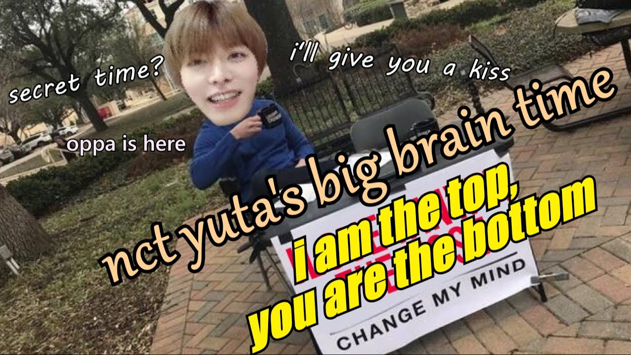 nct yuta's brain works differently *part 1* (ft. mark & doyoung)