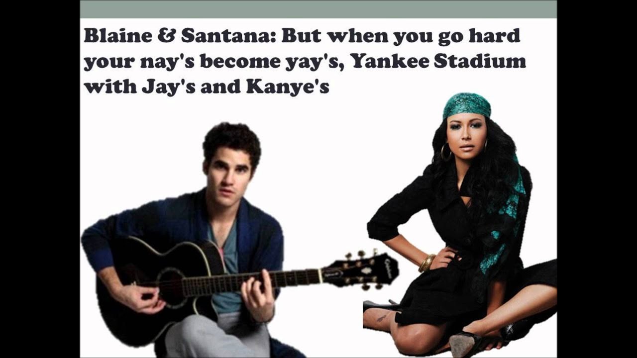 Fly & I Believe I Can Fly Glee Lyrics