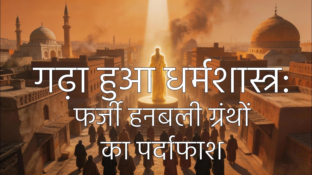 गढ़ा हुआ धर्मशास्त्र: फर्जी हनबली ग्रंथों का पर्दाफाश – सच्चाई जो आपको हिला देगी!