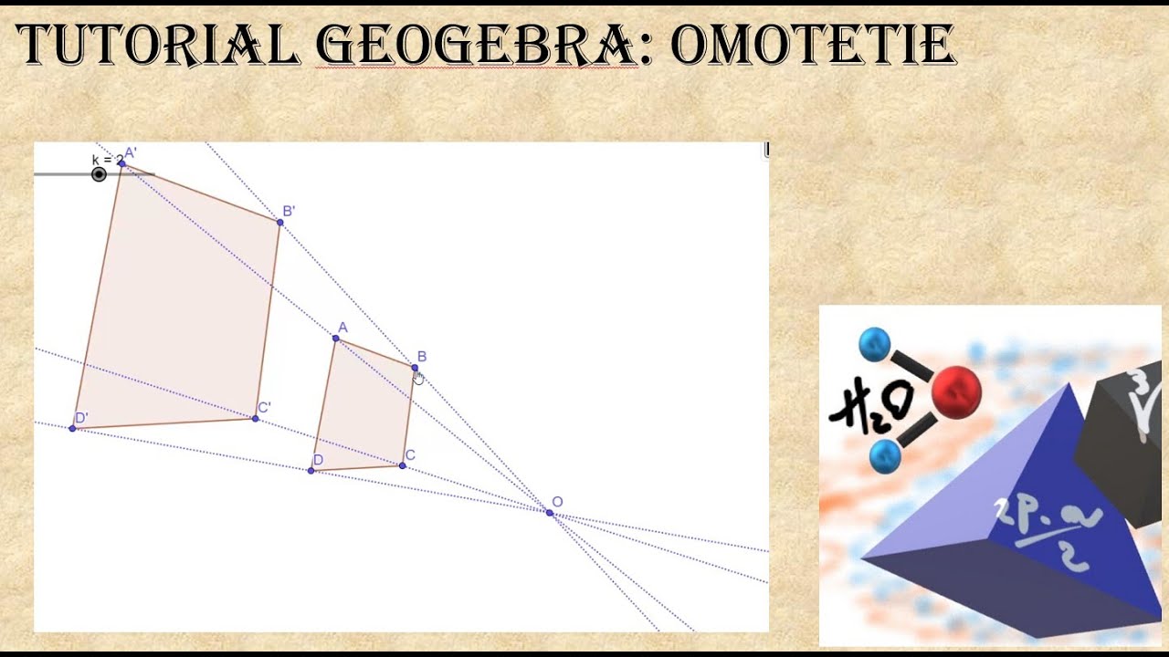 Tutorial Geogebra: omotetie