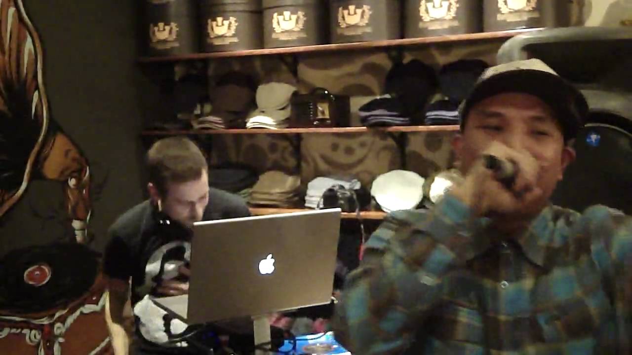 Prometheus Brown  - Paul Valery - Live at Goorins Hat Store, NYE Prefunk, 12/31/09