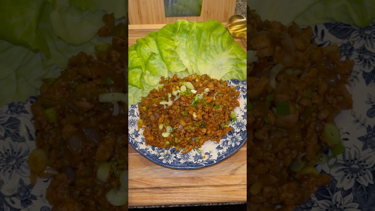 Куриные роллы с салатом в домашних условиях от П. Ф. Чанга🥬 #рецепт #легкийрецепт #шорты