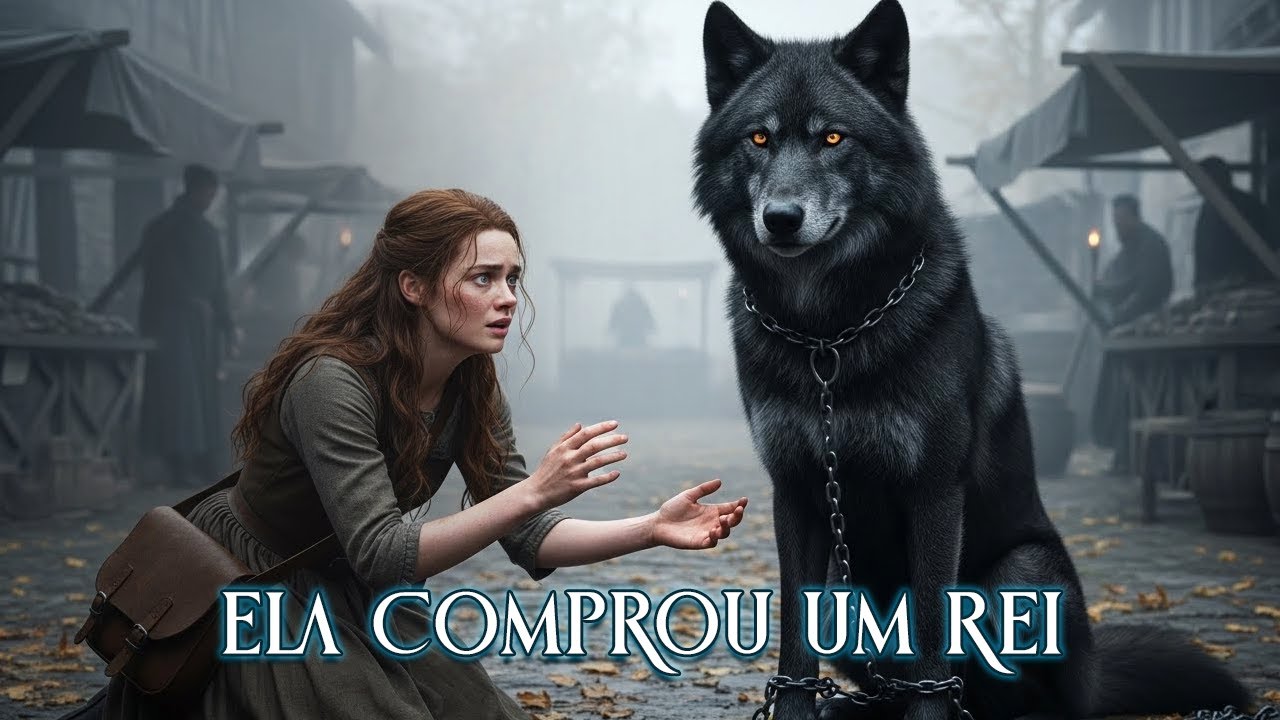 A humana comprou um lobo imenso acorrentado em uma feira cruel &mdash; sem saber que era o Rei Alfa
