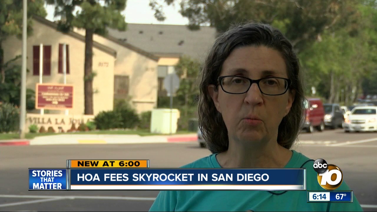 HOA fees skyrocket in San Diego