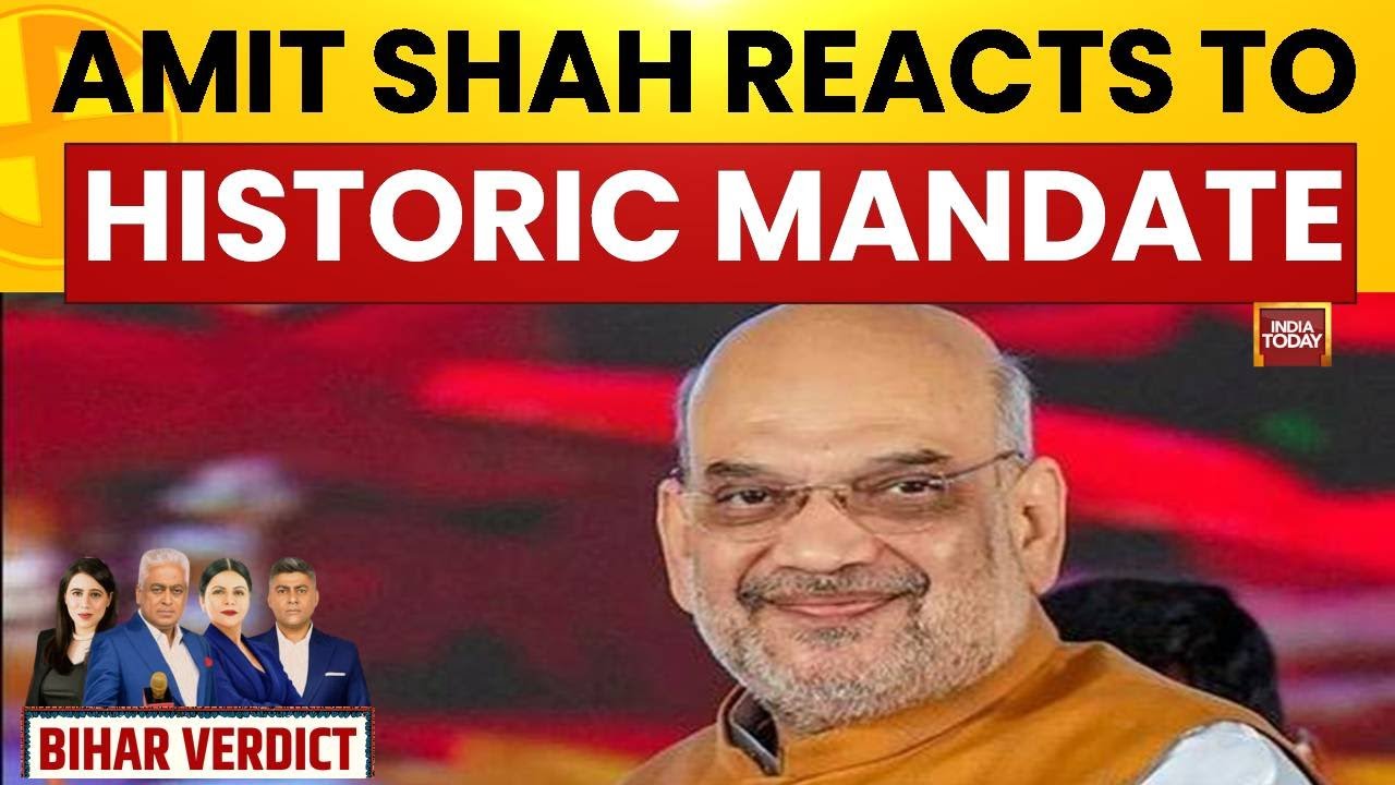 Amit Shah On Bihar Mandate: A Vote For PM Modi's Policy Against Infiltrators, Slams Congress