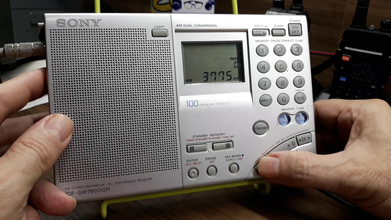SONY ICF-SW7600GR  - Demo para venda