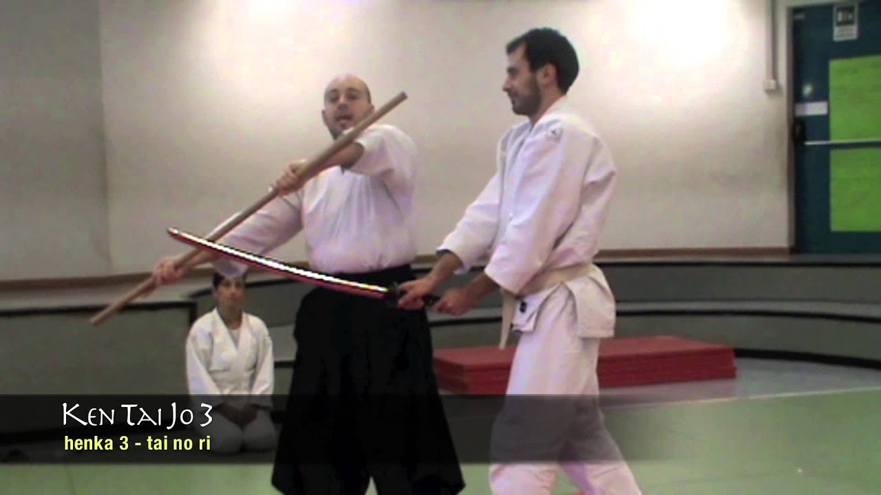 Excellent Aikido Demonstration : Marco Rubatto - Ken Tai Jo Iwama Aikido