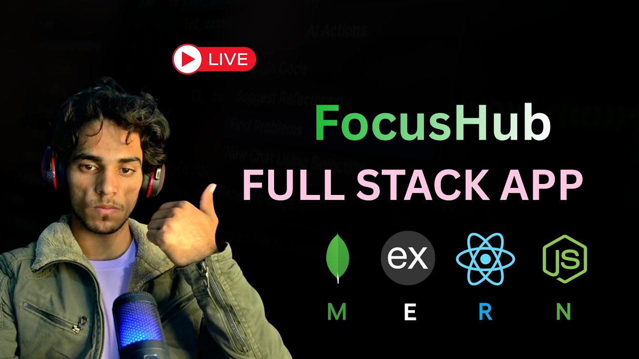 full-stack Productivity Super App Build Live | MongoDB | ExpressJS | ReactJS | NodeJS | MERN Project