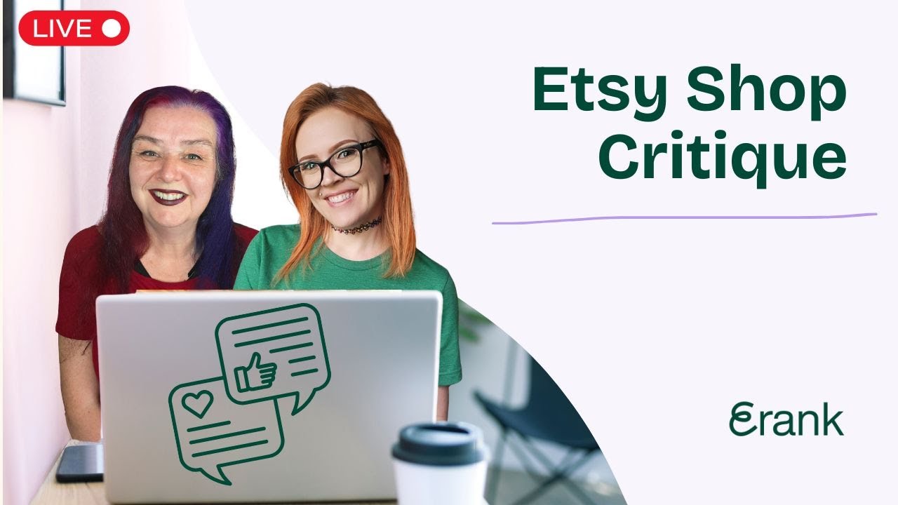 Etsy LIVE Shop Critiques. Niche and Branding Advice