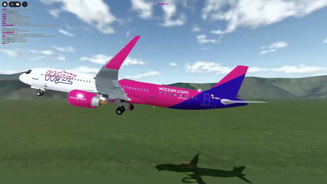 WizzAir A321neo Economy Class #roblox